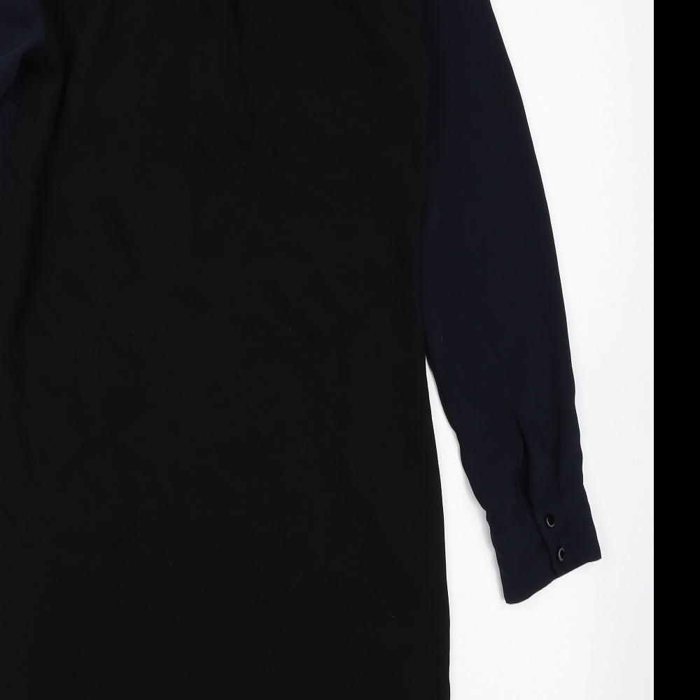 Fenn Wright Manson Womens Blue Basic Button-Up Size 14
