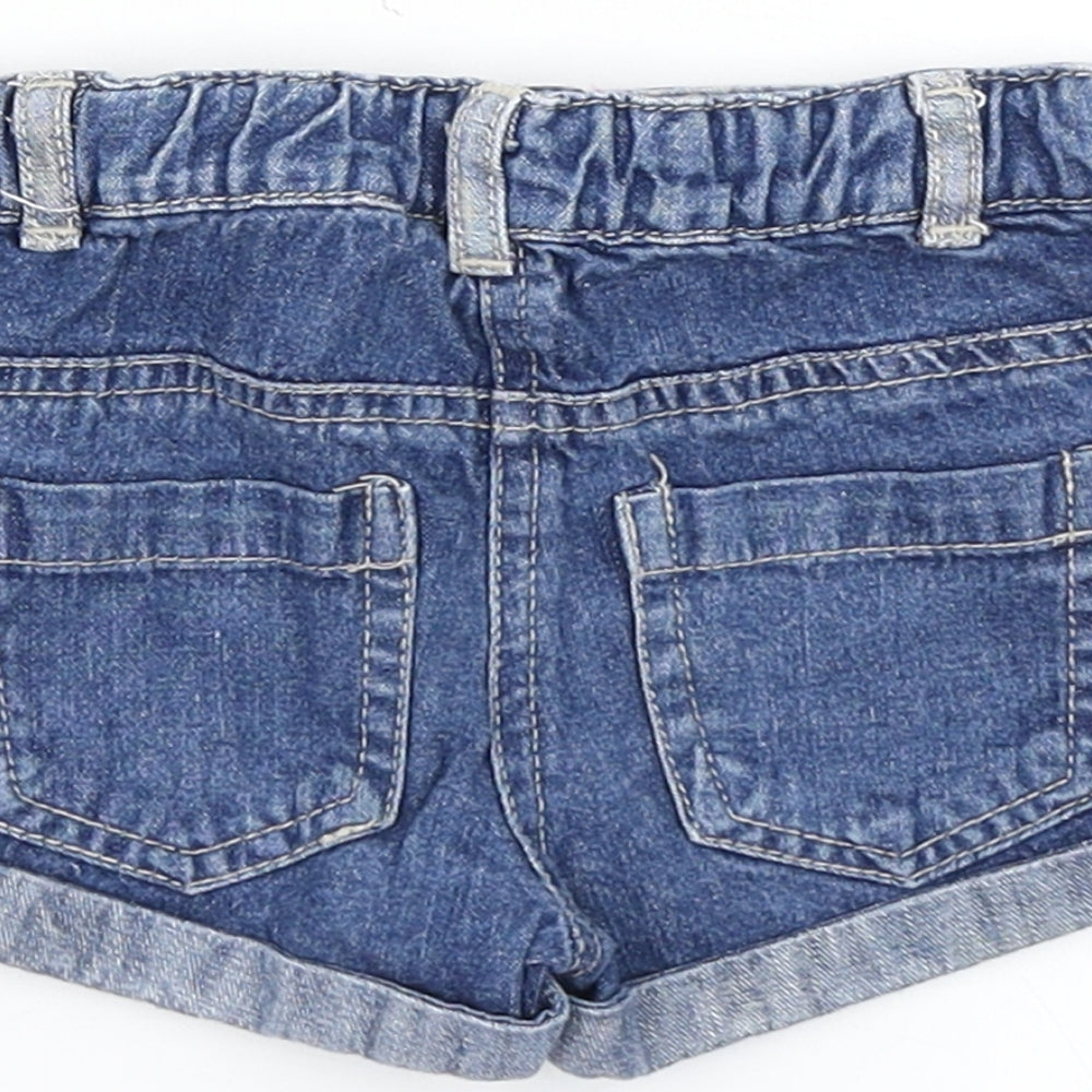Young Dimension Girls Blue Denim Cropped Jeans Size 9-12 Months