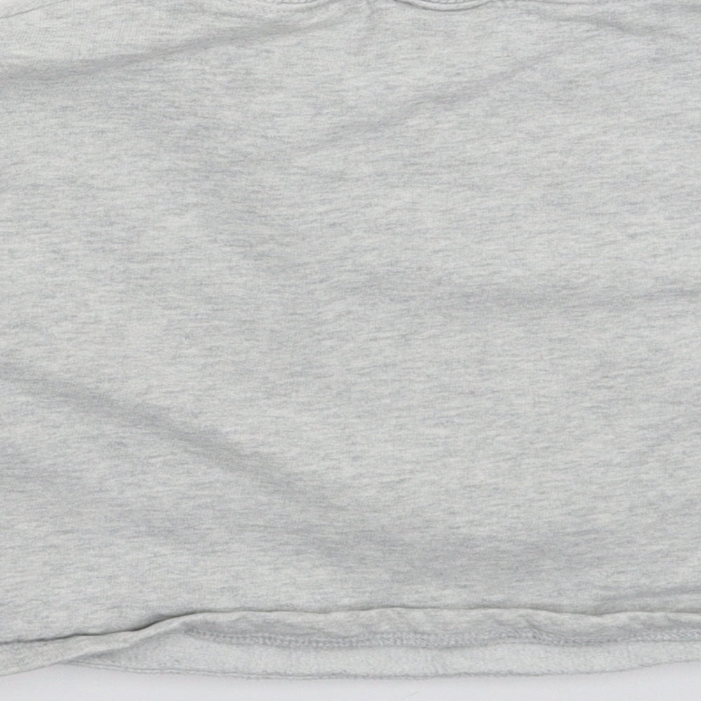 NEXT Girls Grey Pullover Sweatshirt Size 6 Years