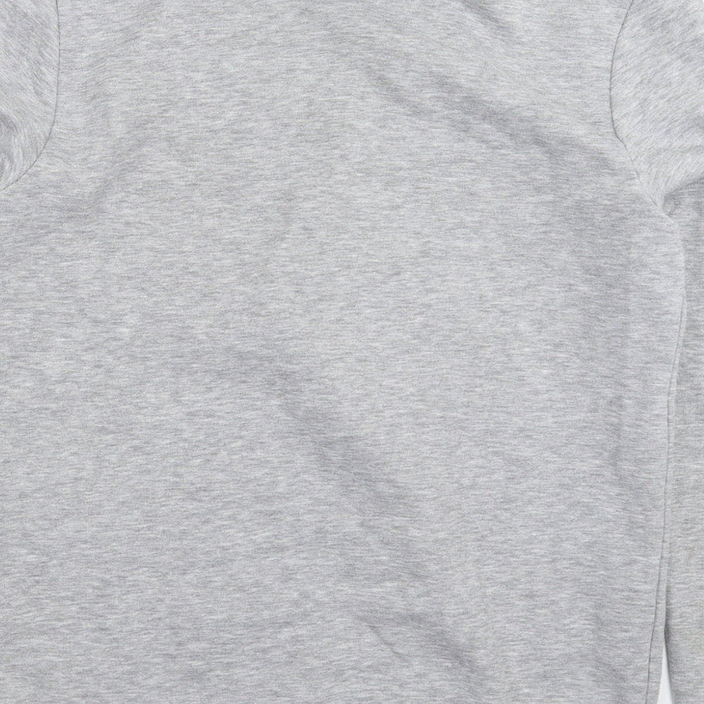 Boohoo Mens Grey Pullover Sweatshirt Size S