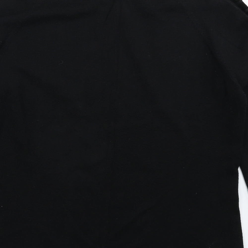 Kit Womens Black Knit Pullover Jumper Size 18
