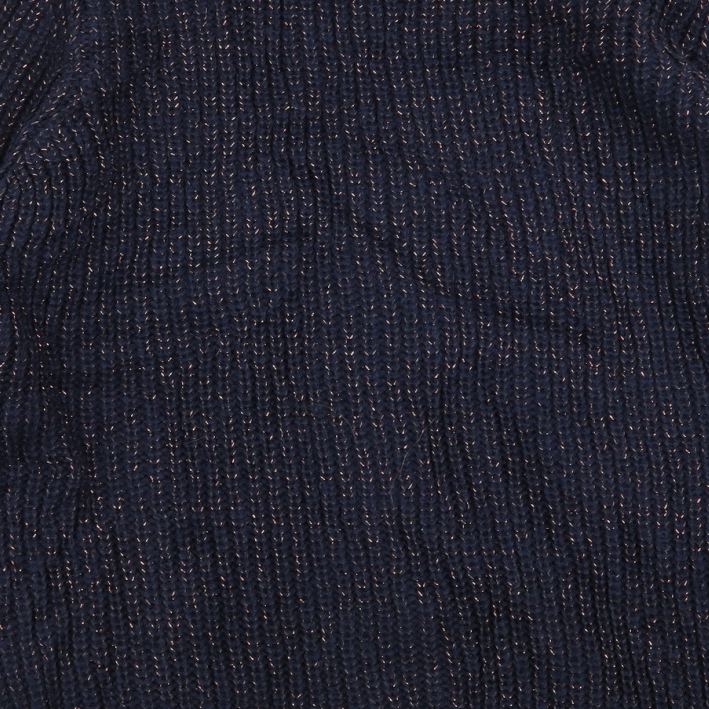 Papaya Womens Blue Pullover Jumper Size L