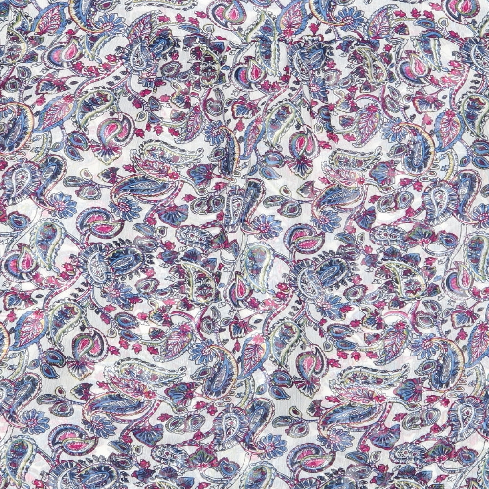 danielrainn Womens Multicoloured Floral Basic Blouse Size M