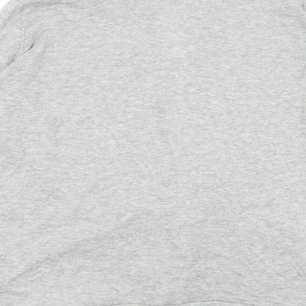 Monoprix Autreton Womens Grey Cardigan Jumper Size M