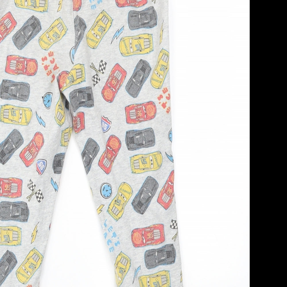 Disney Boys Multicoloured Geometric Capri Trousers Size 5-6 Years
