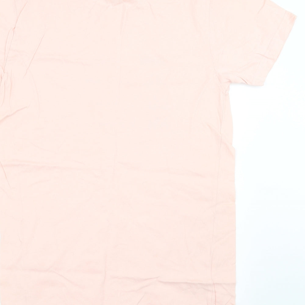 F&F Womens Pink Basic T-Shirt Size S - Princess