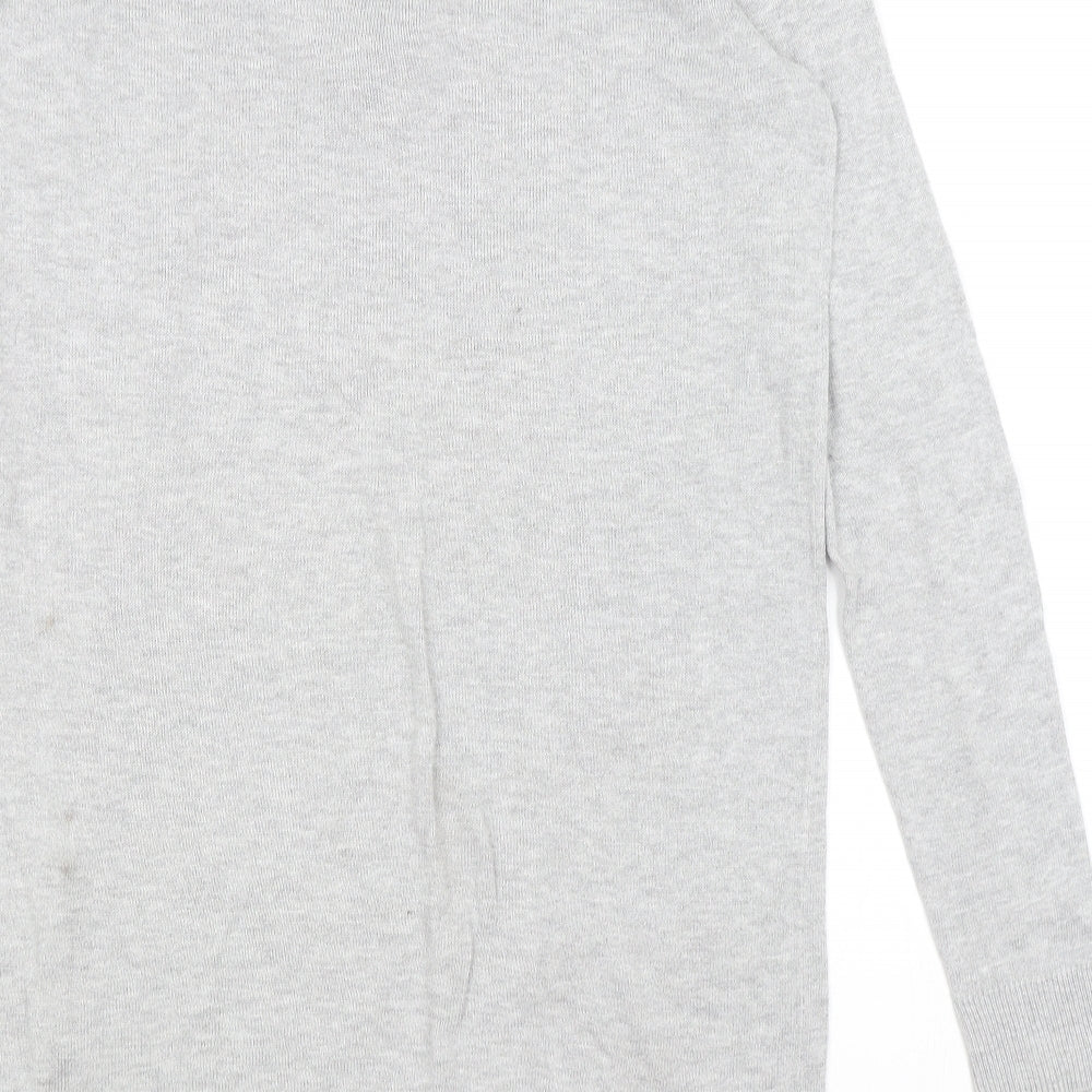Dorothy Perkins Womens Grey Pullover Jumper Size 10
