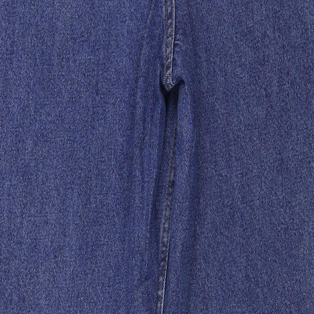 denim Womens Blue Straight Jeans Size 8 L26 in