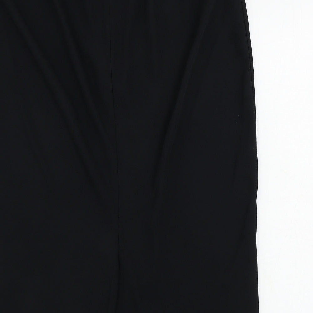 ann harvery Womens Black A-Line Skirt Size 32 in