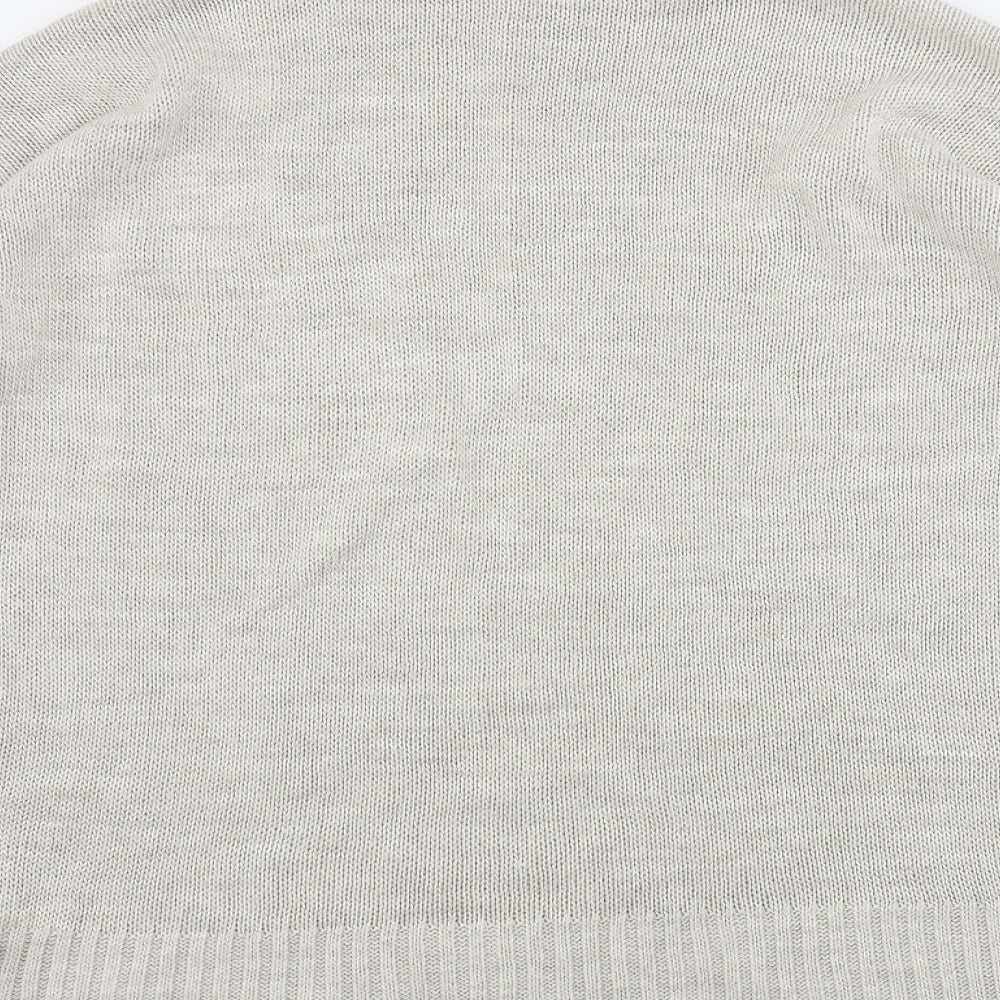 Quiz Womens Beige Pullover Jumper Size M