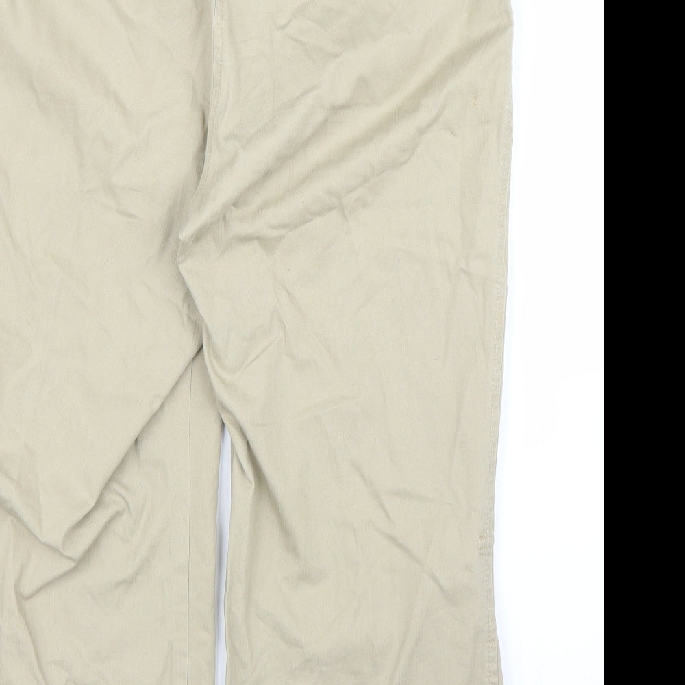 BHS Womens Beige Bloomer Trousers Size 14