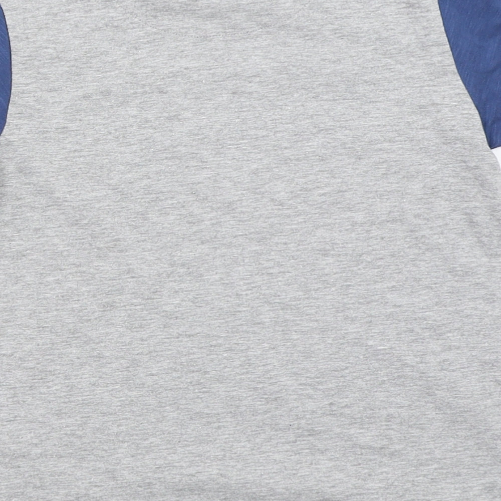 Marks & Spencer Boys Grey Basic T-Shirt Size 5-6 Years