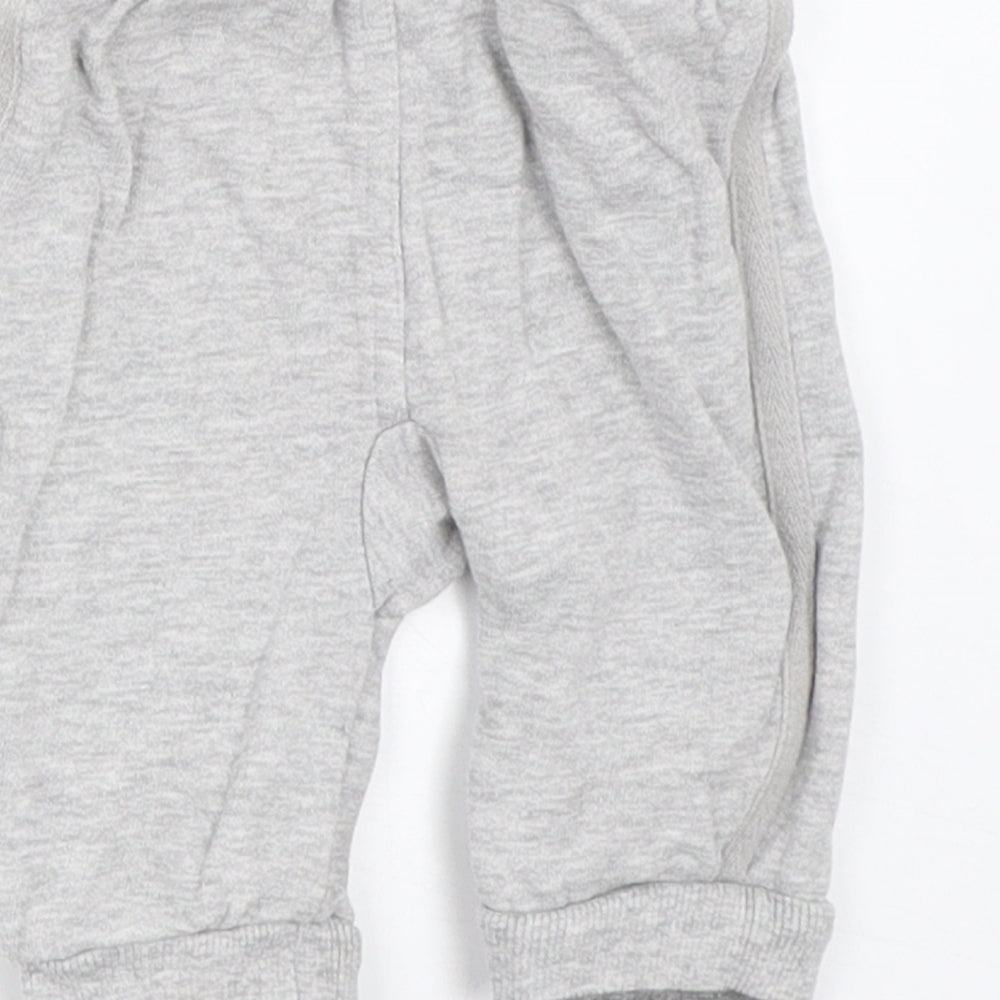 George Boys Grey Jogger Trousers Size 0-3 Months