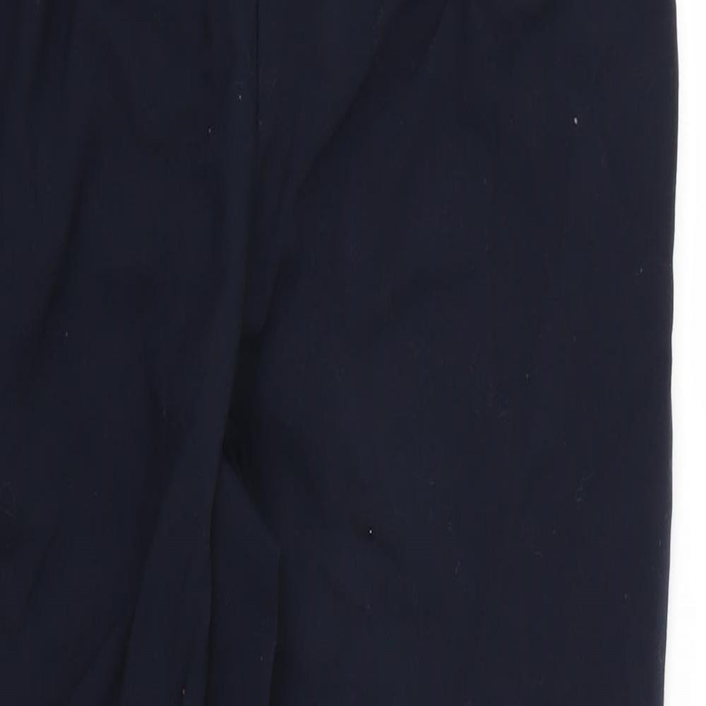 Marks and Spencer Womens Blue Trousers Size 12 L25 in