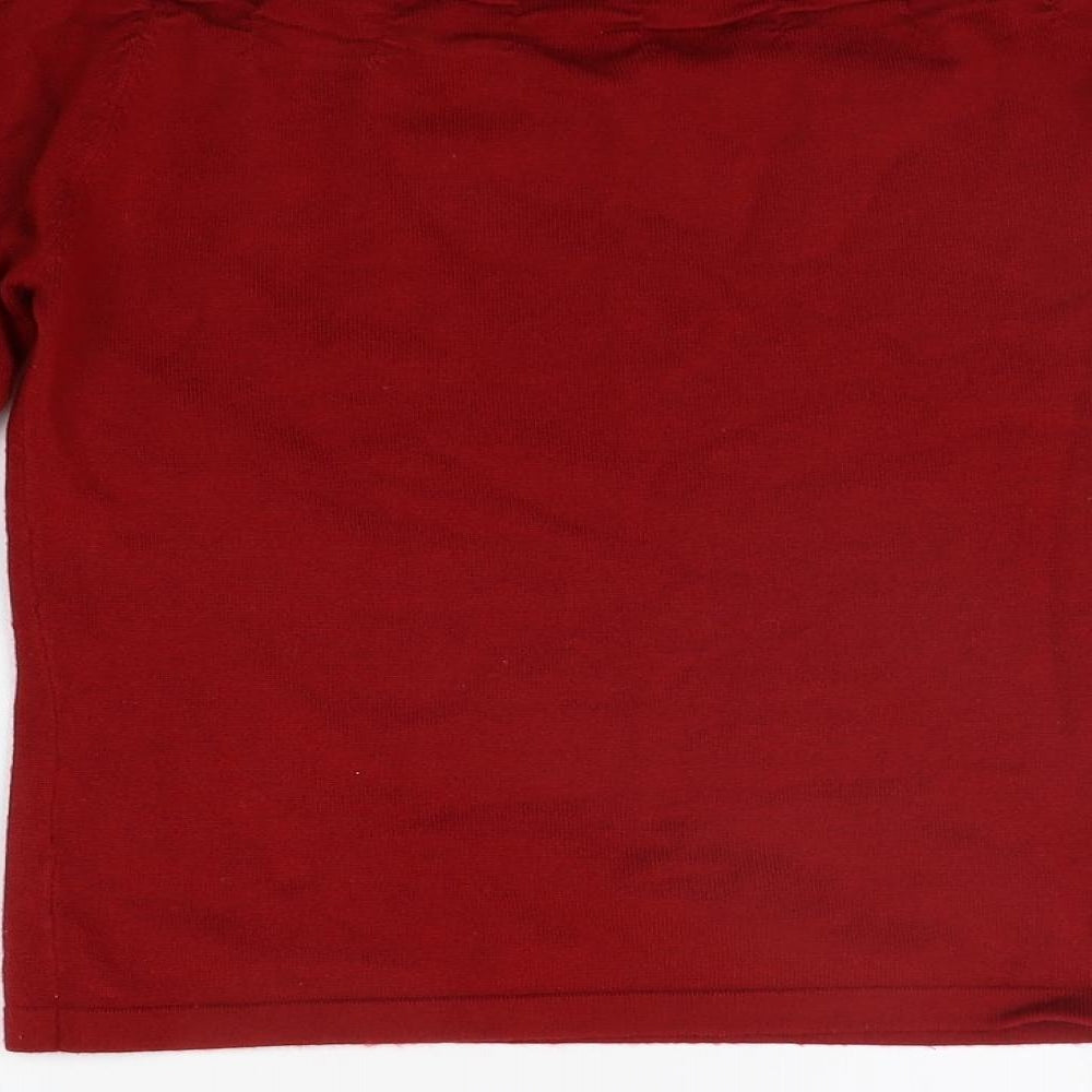 For Women Womens Red Pullover Jumper Size 16