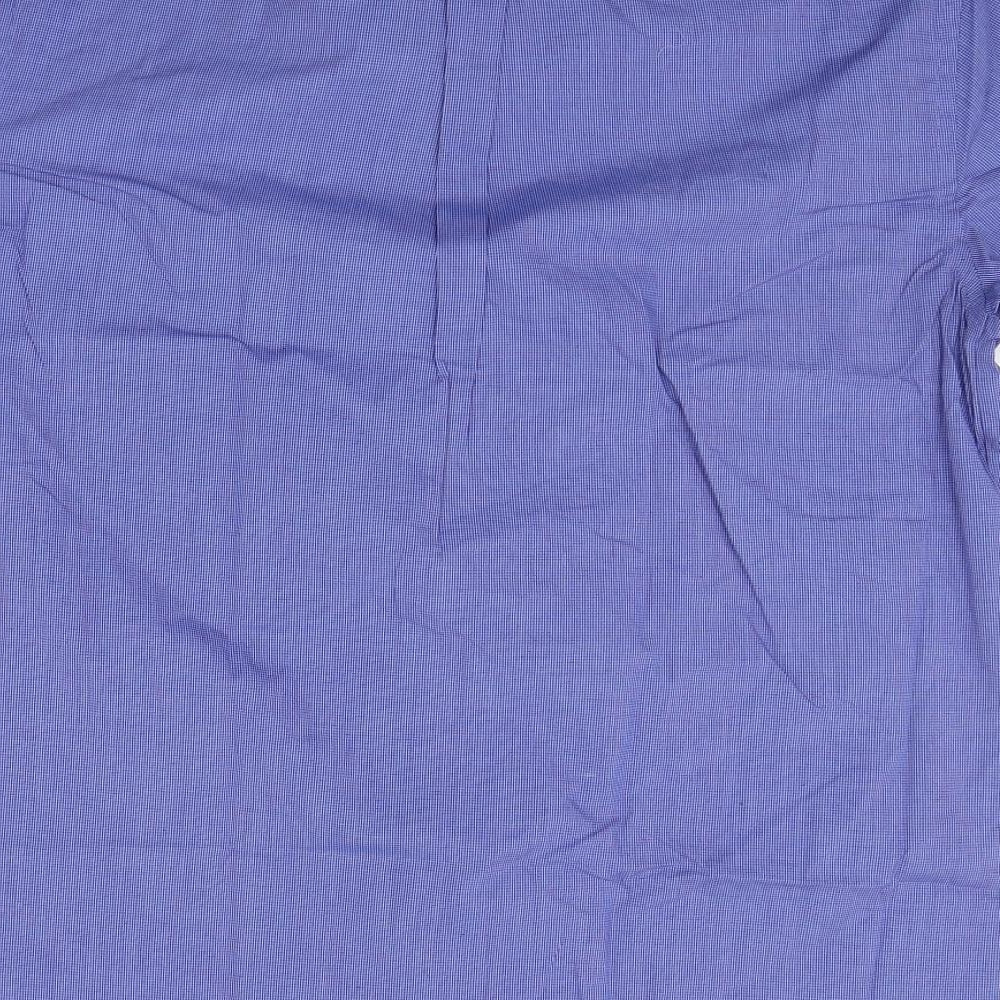 Portwest Mens Blue Button-Up Size M