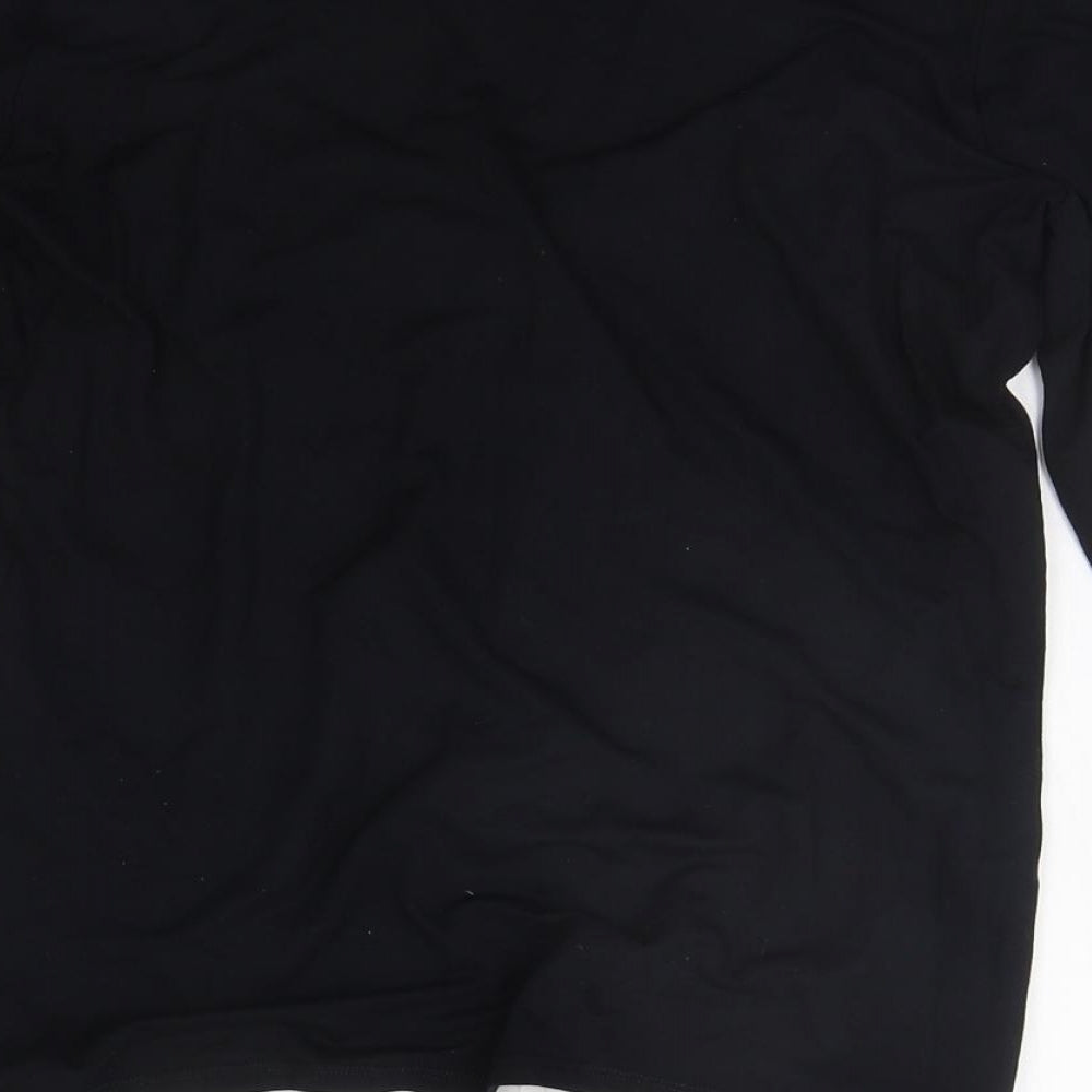 Marks & Spencer Womens Black Pullover Jumper Size 14