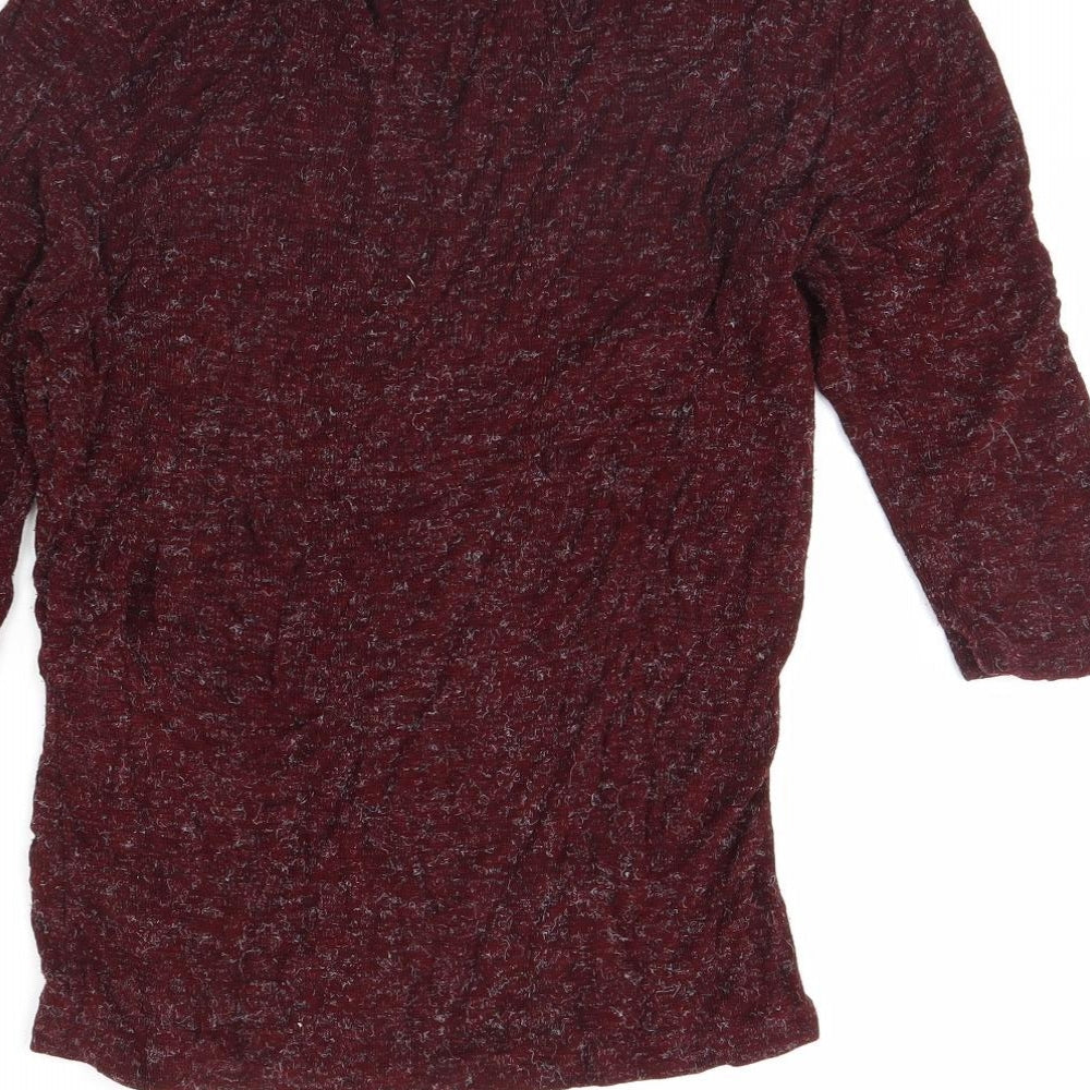 toomi Womens Red Pullover Jumper Size L
