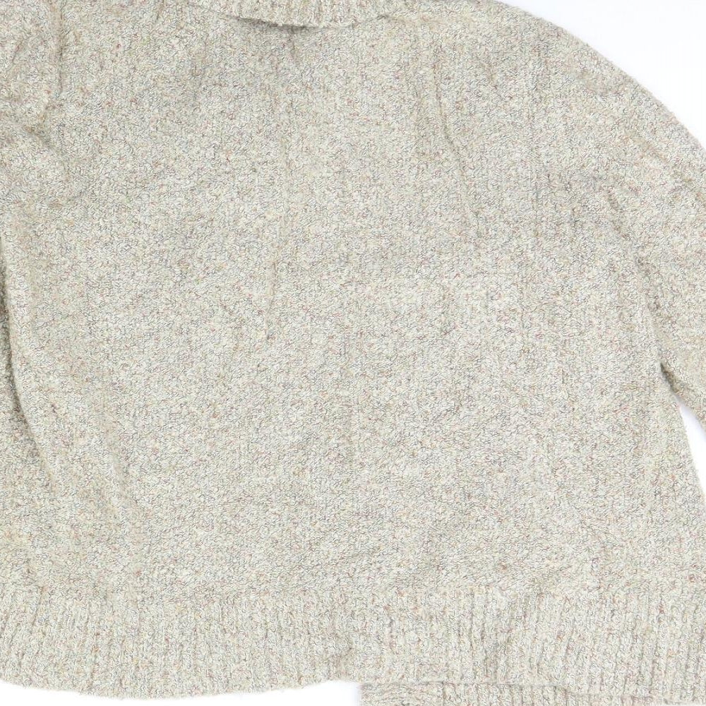 Elizabeth Scott Womens Beige Jacket Size M