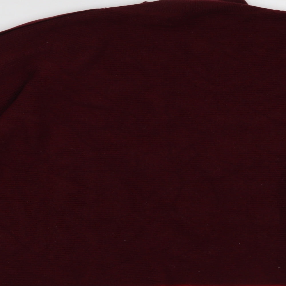 Marks & Spencer Womens Red Basic Blouse Size 12