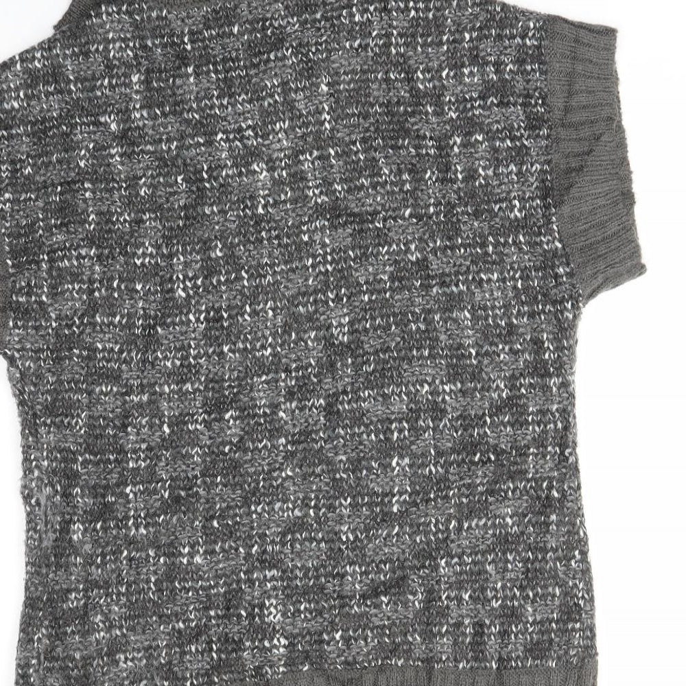 CC Womens Grey Cardigan Jumper Size M