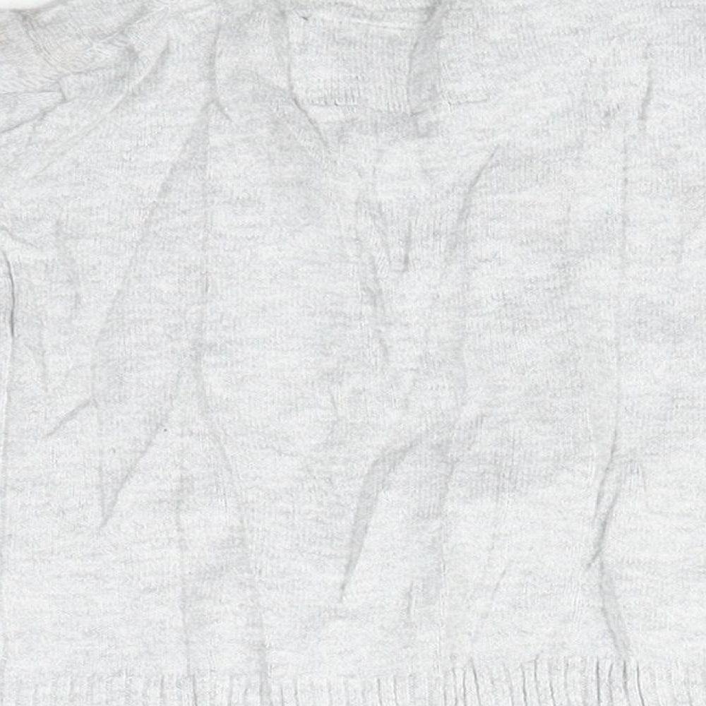 Marks & Spencer Boys Grey Pullover Jumper Size 6-9 Months