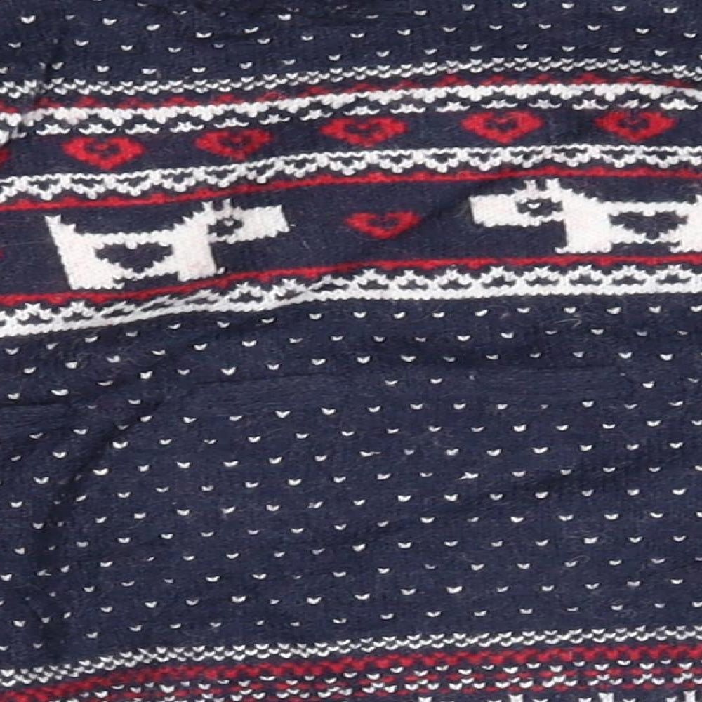 NEXT Baby Blue Fair Isle Pullover Jumper Size 3-6 Months