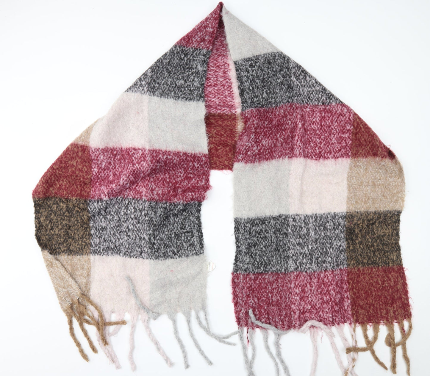 Preowrn Womens Red Scarf -