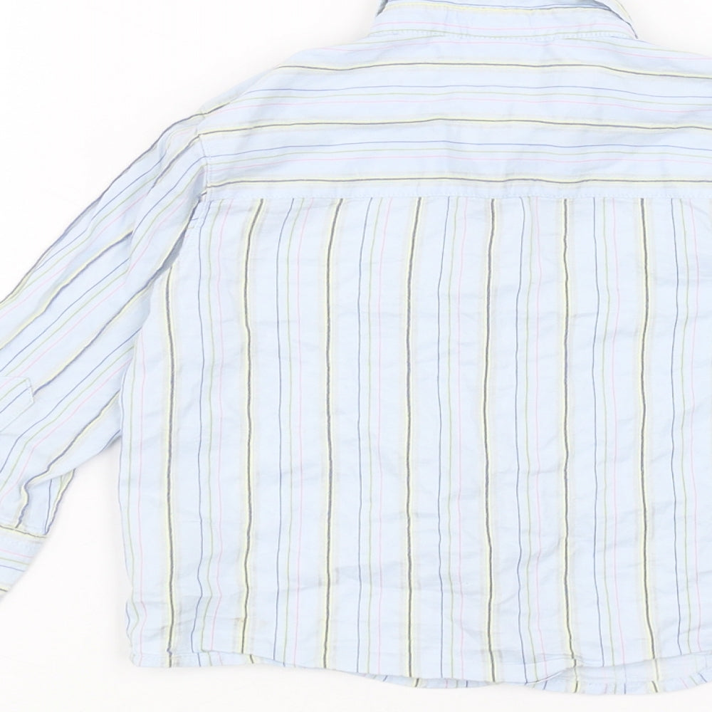 NEXT Baby Blue Basic Button-Up Size 12-18 Months