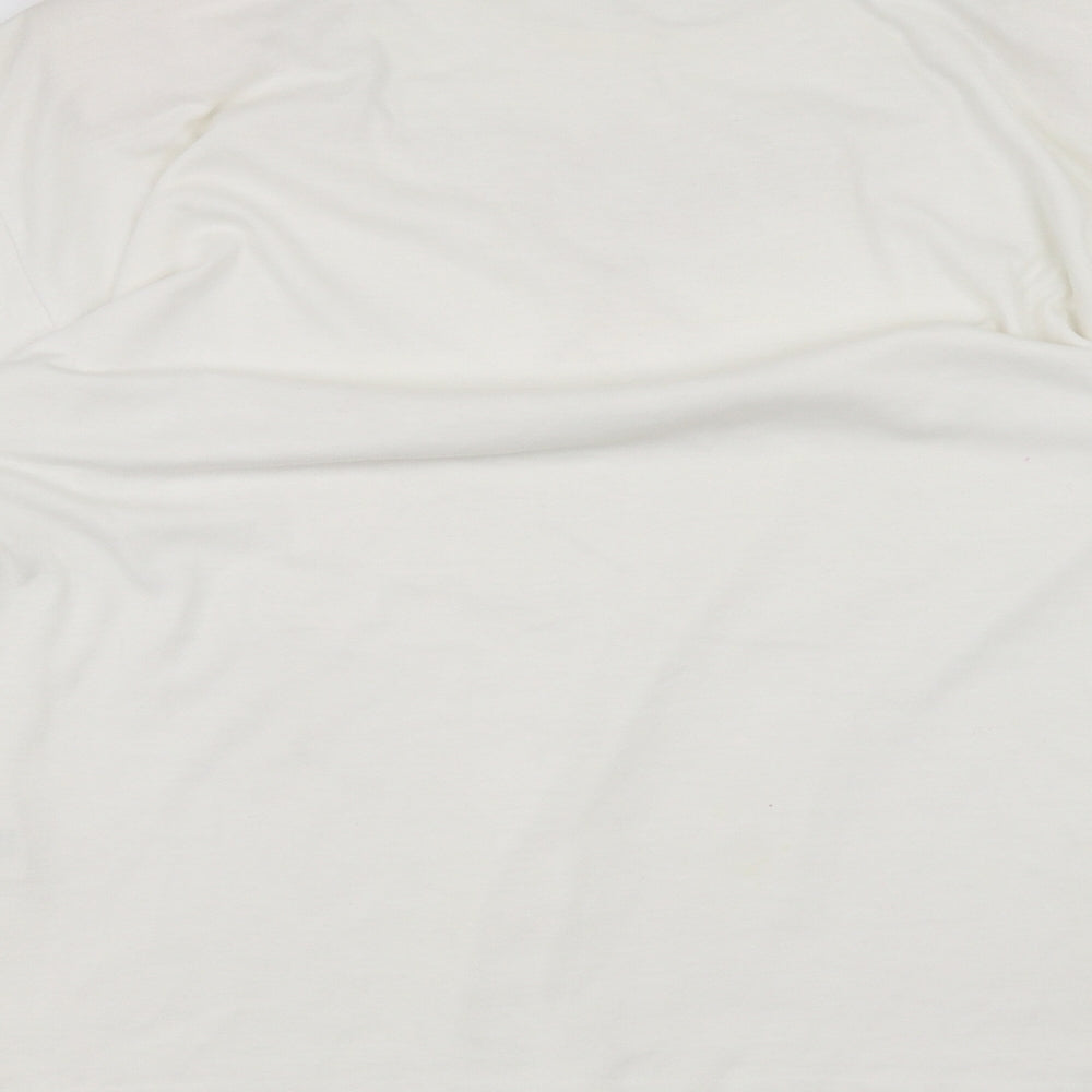 Instyle Womens White Basic T-Shirt One Size