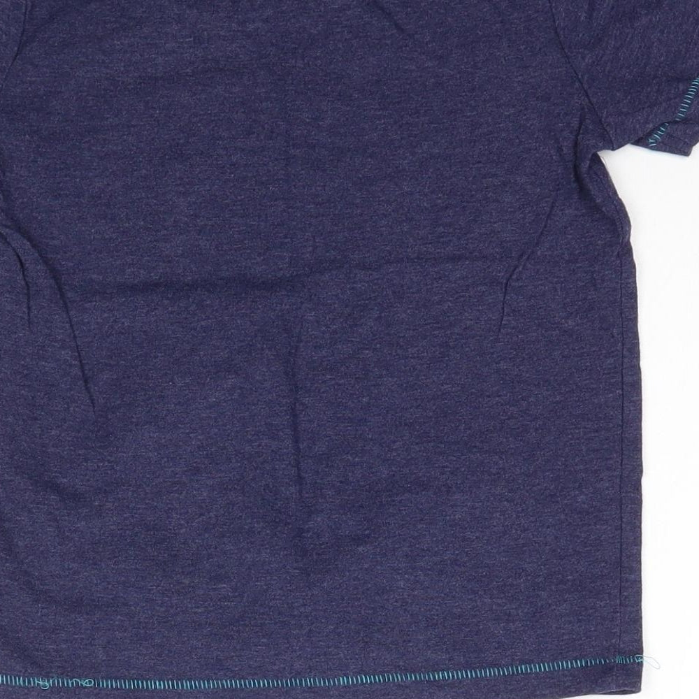 BHS Boys Blue Basic T-Shirt Size 5-6 Years