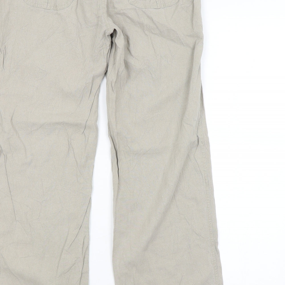 Preworn Womens Beige Trousers Size XL L26 in