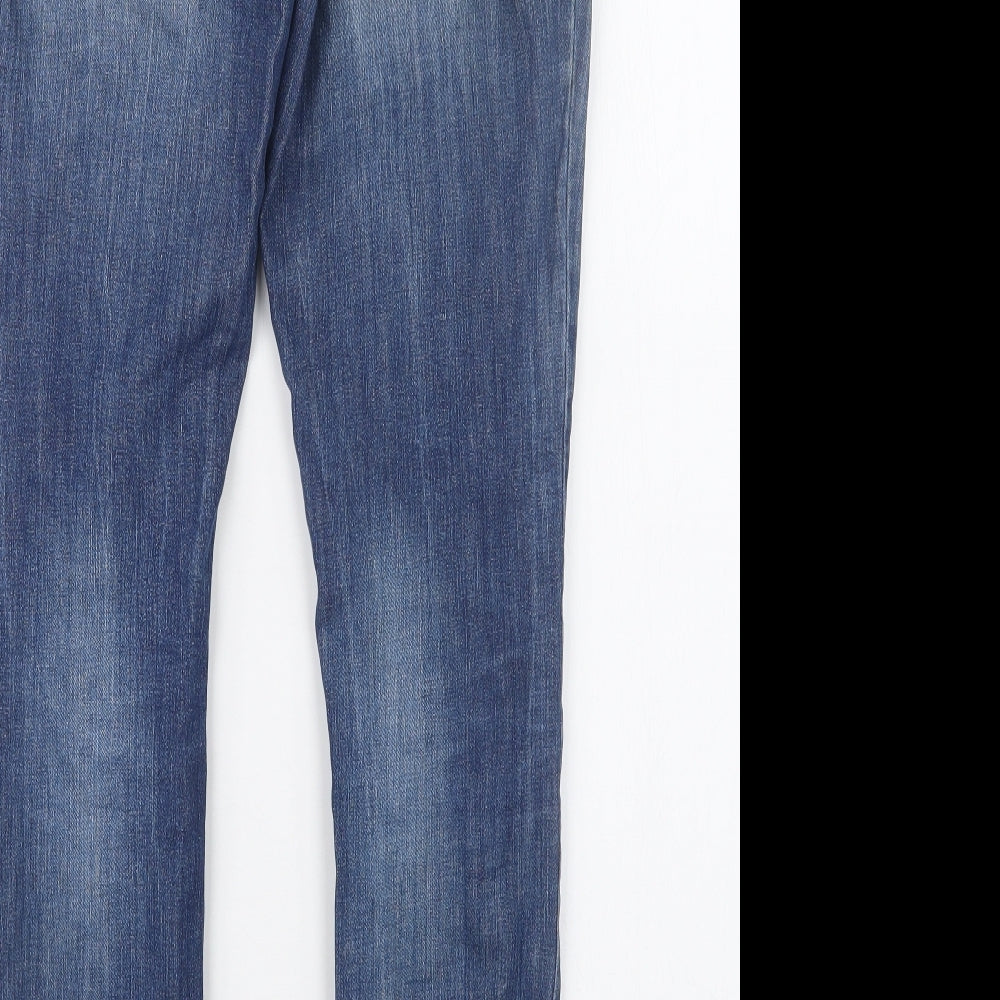 S. Oliver Womens Blue Denim Straight Jeans Size 28 L28 in