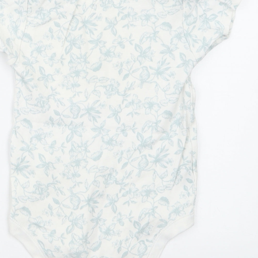 TU Girls Green Geometric Babygrow One-Piece Size 18-24 Months