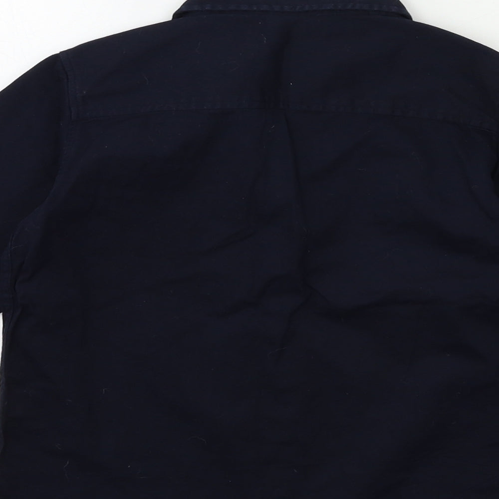 north sea Boys Blue Basic Button-Up Size 6 Years