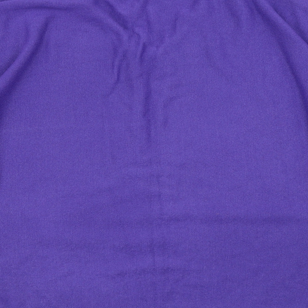 BHS Womens Purple Knit Pullover Jumper Size 12