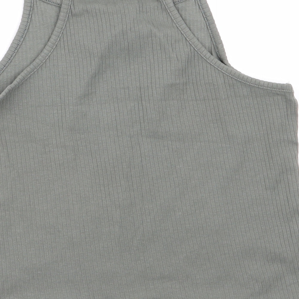 H&M Girls Green Camisole Tank Size 12-13 Years