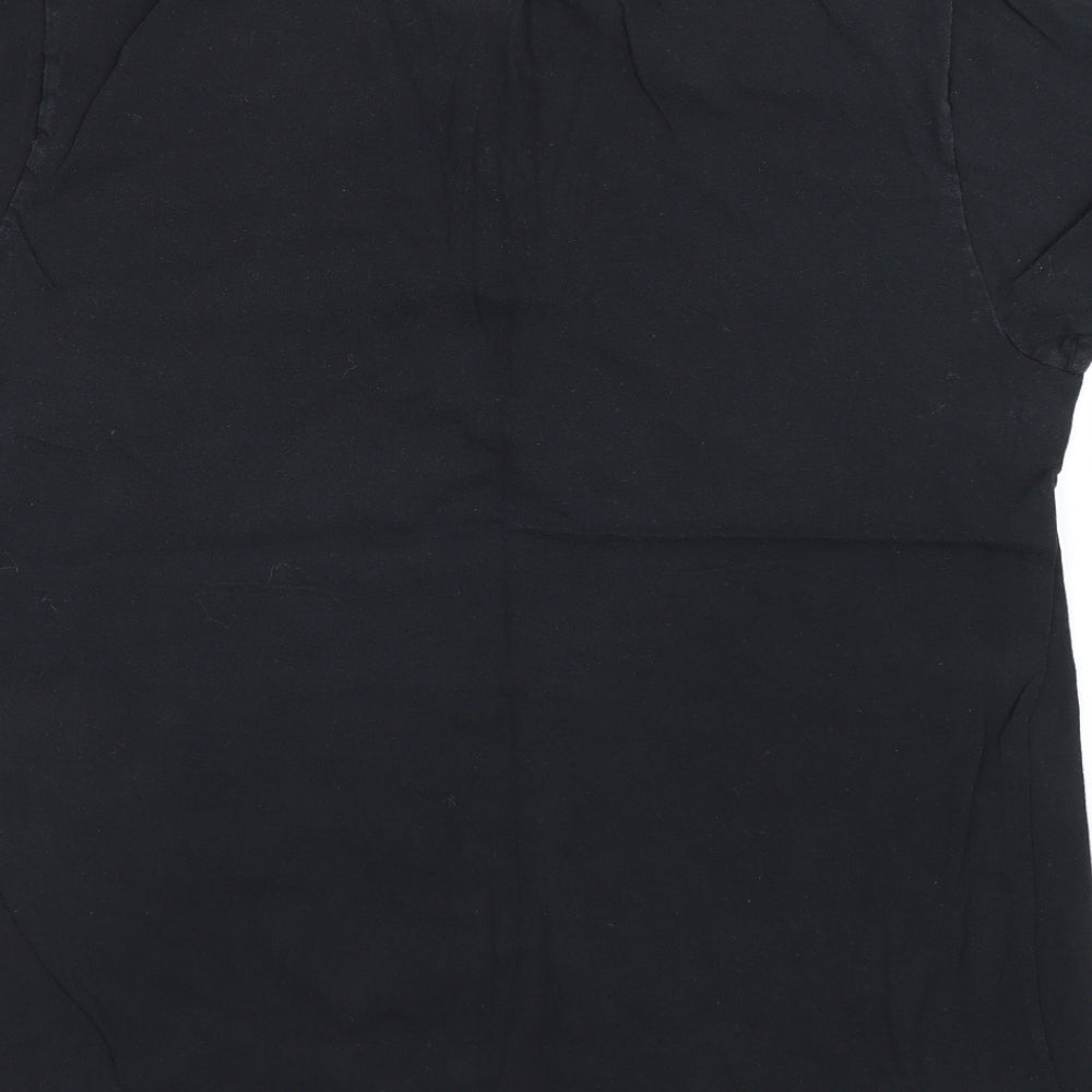 Gildan Mens Black T-Shirt Size L - Count Dankula