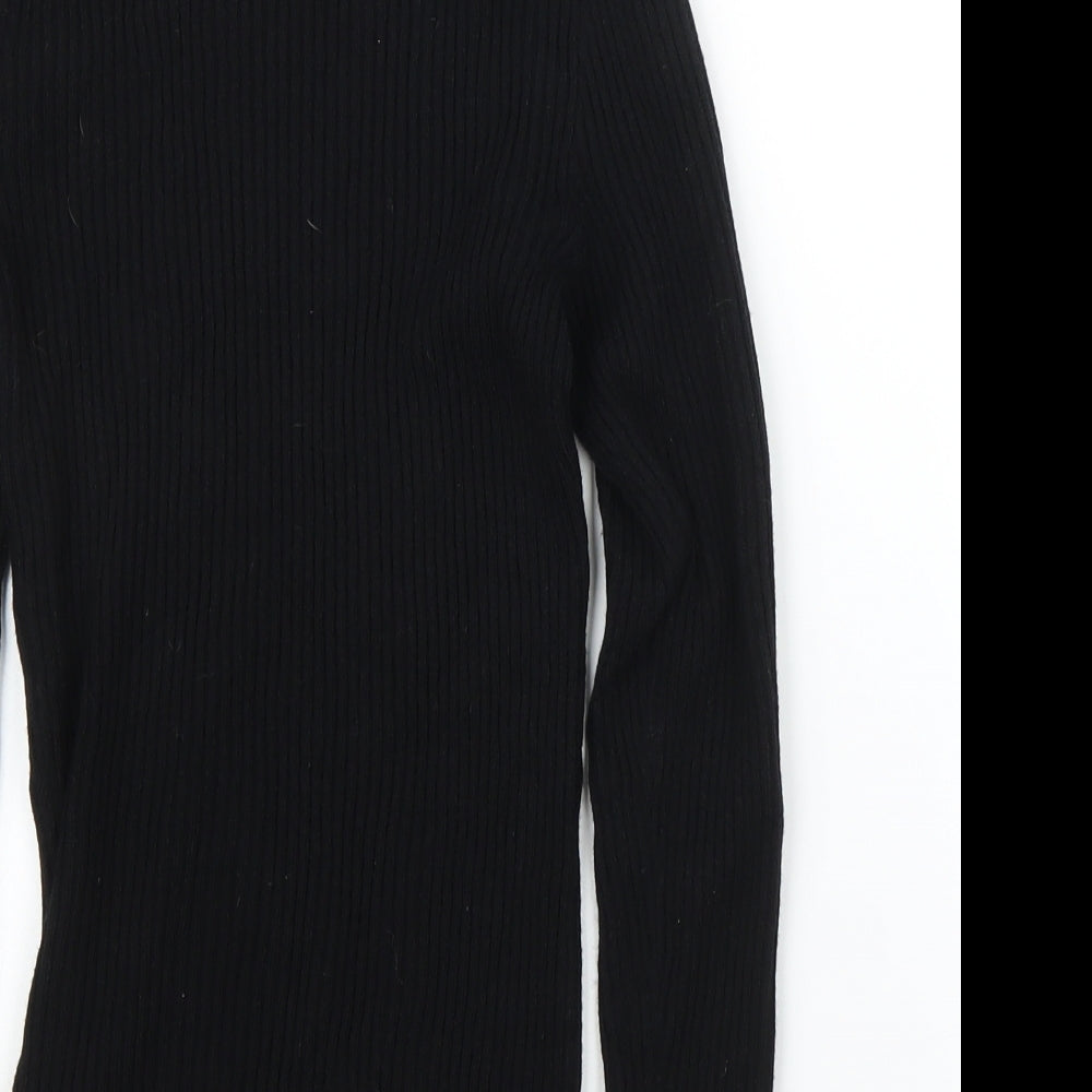 Primark Womens Black Basic Blouse Size S