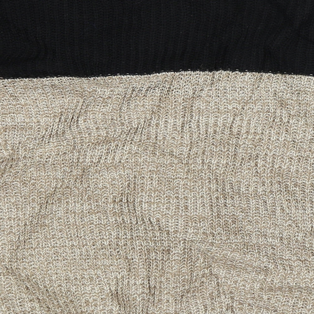 SHEIN Womens Brown Pullover Jumper Size M