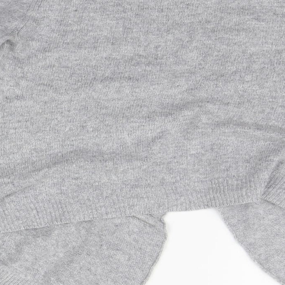 Debenhams Womens Grey Cardigan Jumper Size 12