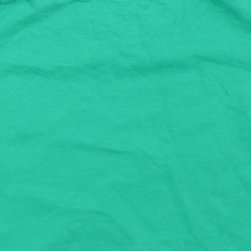 Mini Rebel Boys Green Basic T-Shirt Size 9-12 Months