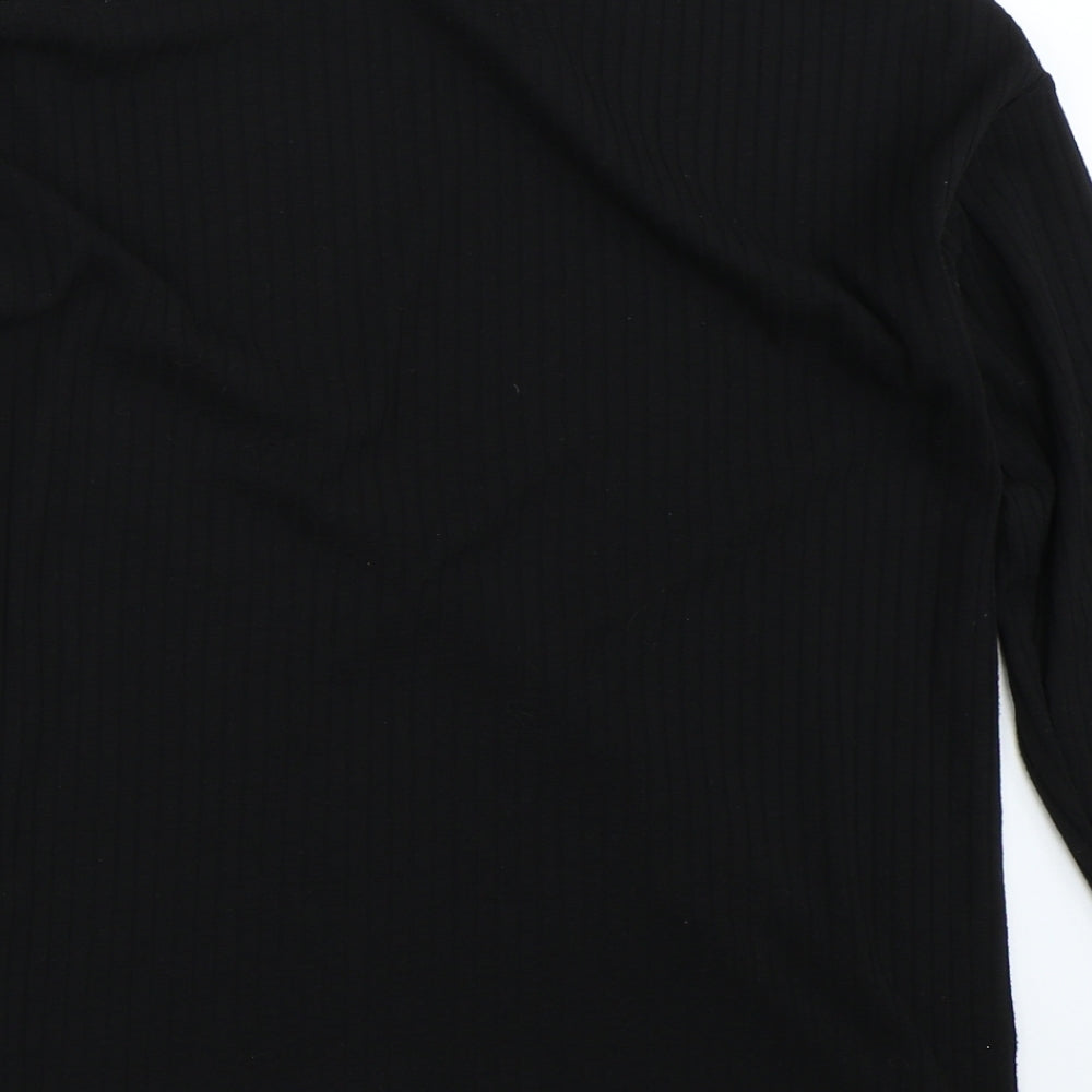 Papaya Womens Black Pullover Jumper Size 12