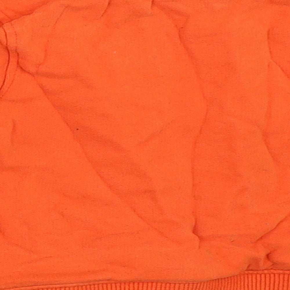 Mini Club Boys Orange Pullover Sweatshirt Size 2-3 Years