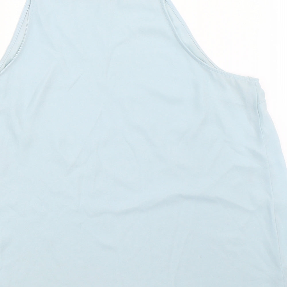 New Look Womens Blue Basic Blouse Size 16