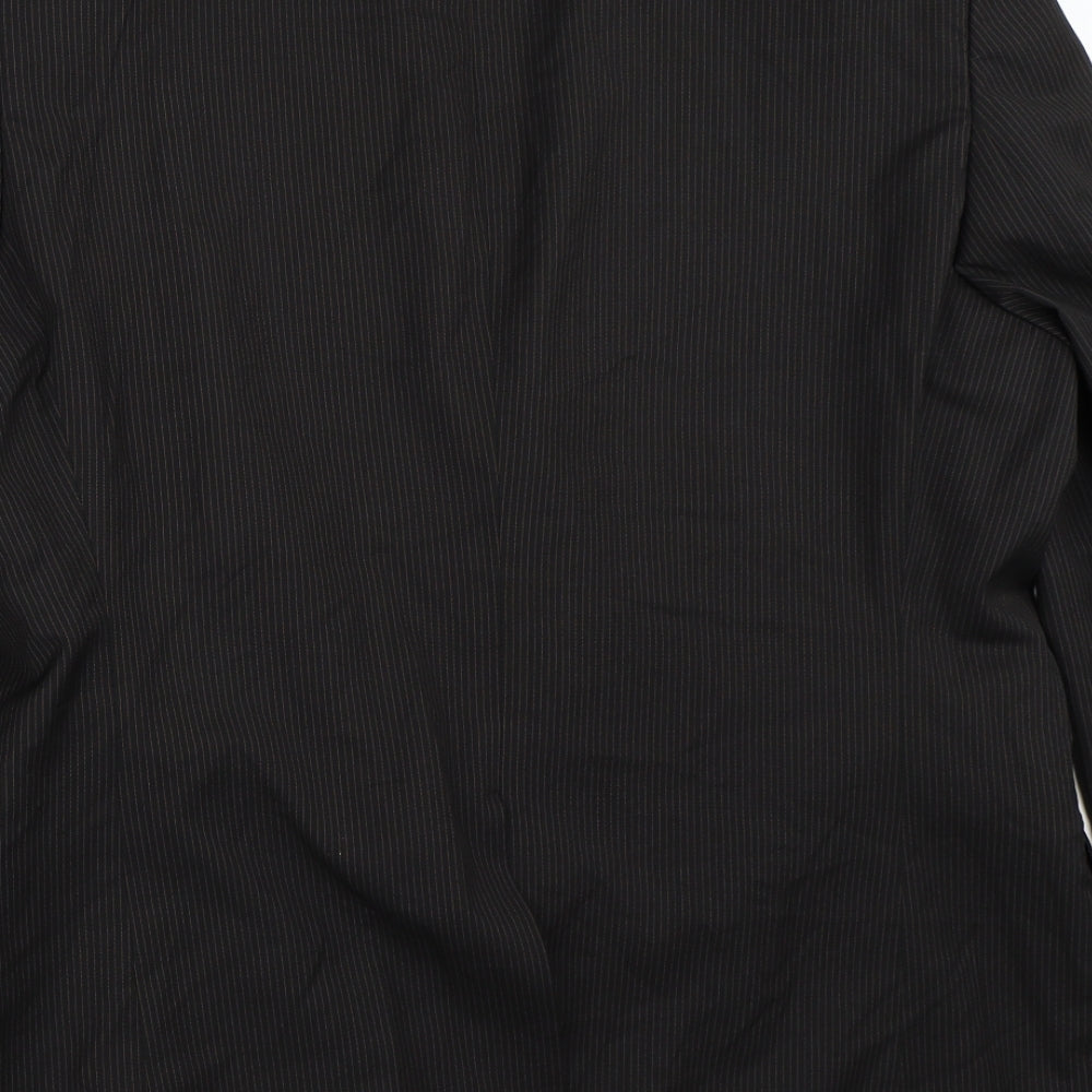 Butler & Webb Mens Black Jacket Blazer Size 44