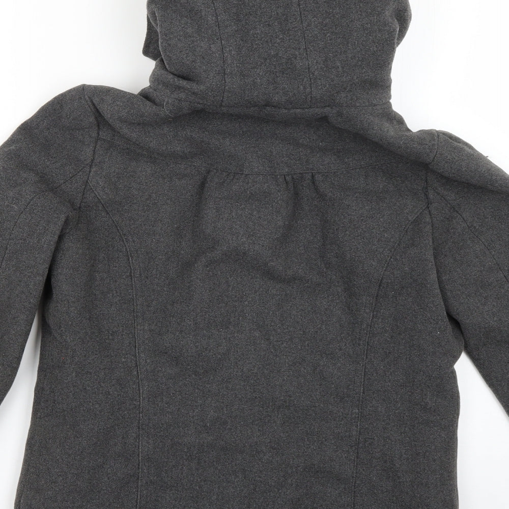 Preworn Womens Grey Pea Coat Coat Size XS