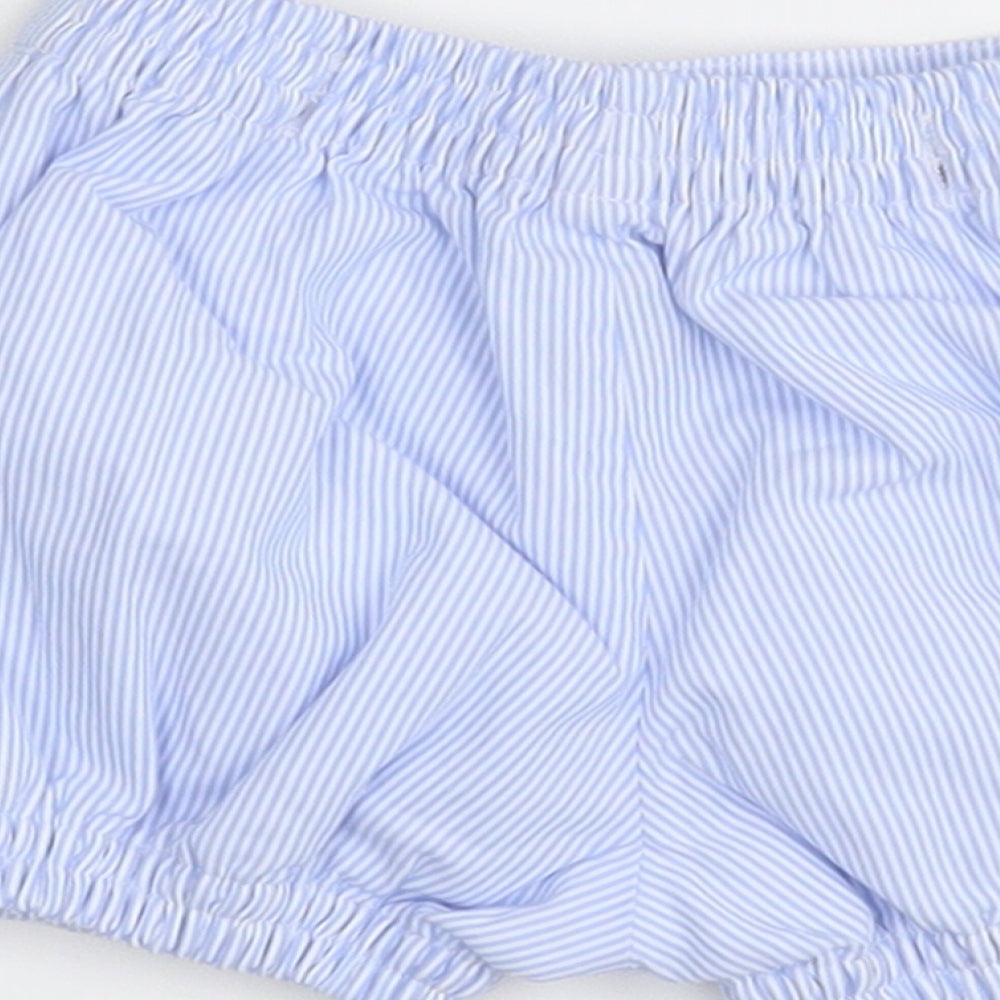 Pretty Originals Baby Blue Cropped Trousers Size 3-6 Months