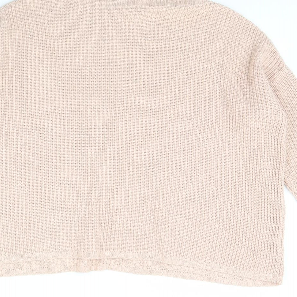 Wallis Womens Pink Pullover Jumper Size 10