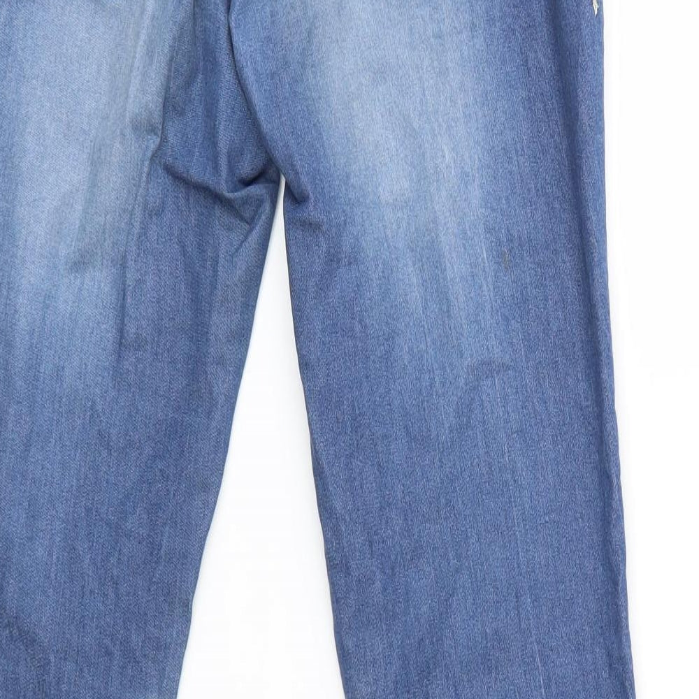 Rocks Womens Blue Skinny Jeans Size 32 in L28 in